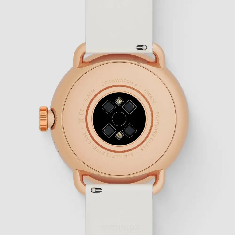 Smartwatch Withings ScanWatch 2, 1.6 cm, OLED, GPS, ngjyrë rëre