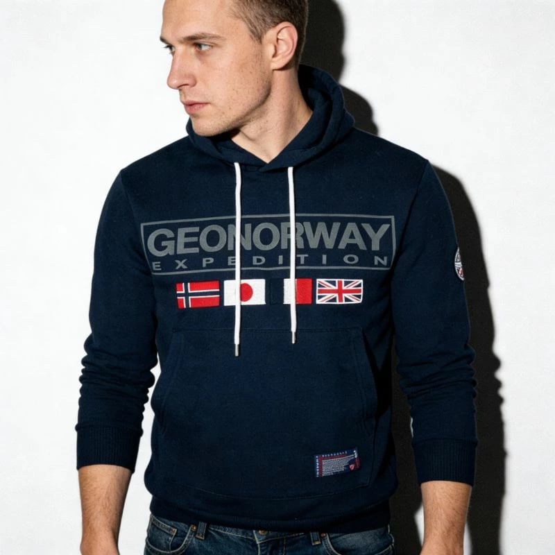 Duks për meshkuj Geographical Norway, navy blue