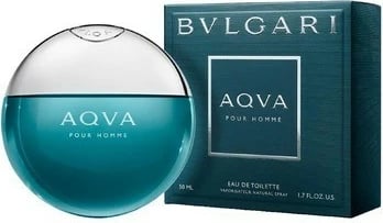 Eau De Toilette Bvlgari, Aqva Pour Homme, 50 ml