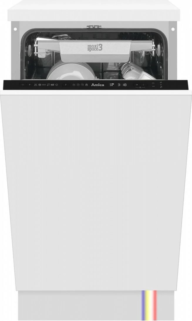 Lavastovilje Amica DIM44C6EMONqH, 10 sete, e bardhë, e integruar Lavastovilje Amica DIM44C6EMONqH, 10 sete, e bardhë, e integruar