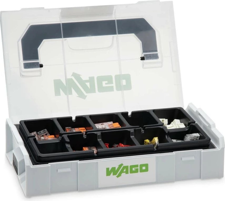 Set lidhësa elektrikë WAGO L-BOXX Mini, seri 221/2273/224