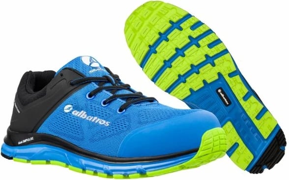 Këpucë pune për meshkuj Albatros, të kaltërta