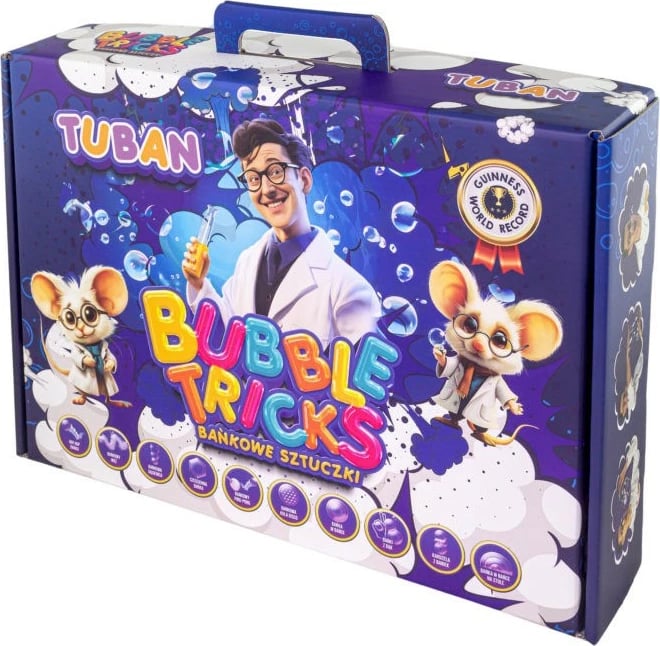 Set flluskash TUBAN Bubble Tricks, 10 aksesorë, shumëngjyrësh