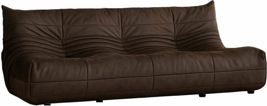 Divan treshe, ngjyrë kafe, Atelier del Sofa, Bocek