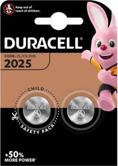 Bateri litium Duracell DL/CR2025 unisex 2 copë