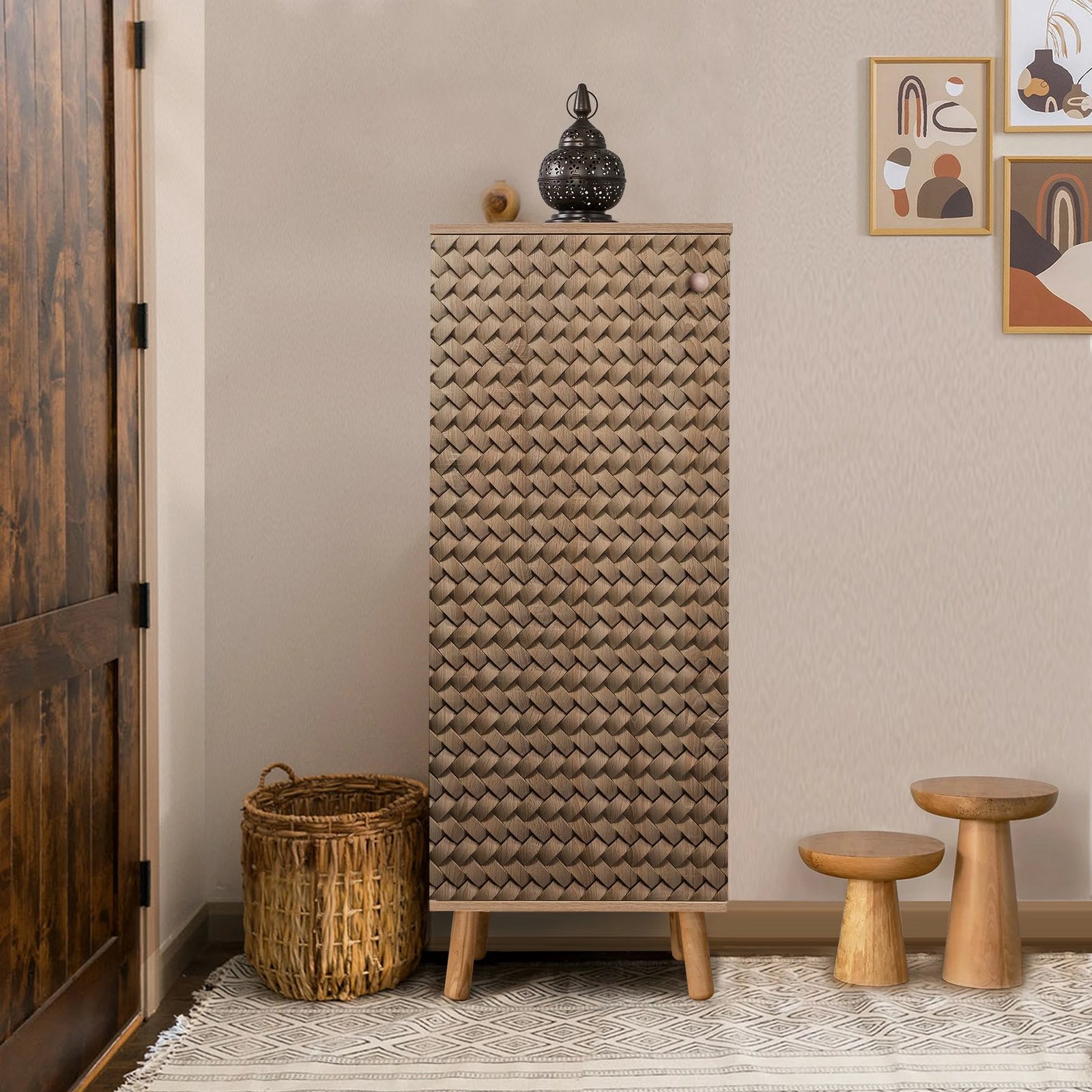 Dollap këpucësh Hanah Home, Vegas - S 937, ngjyrë sonomo