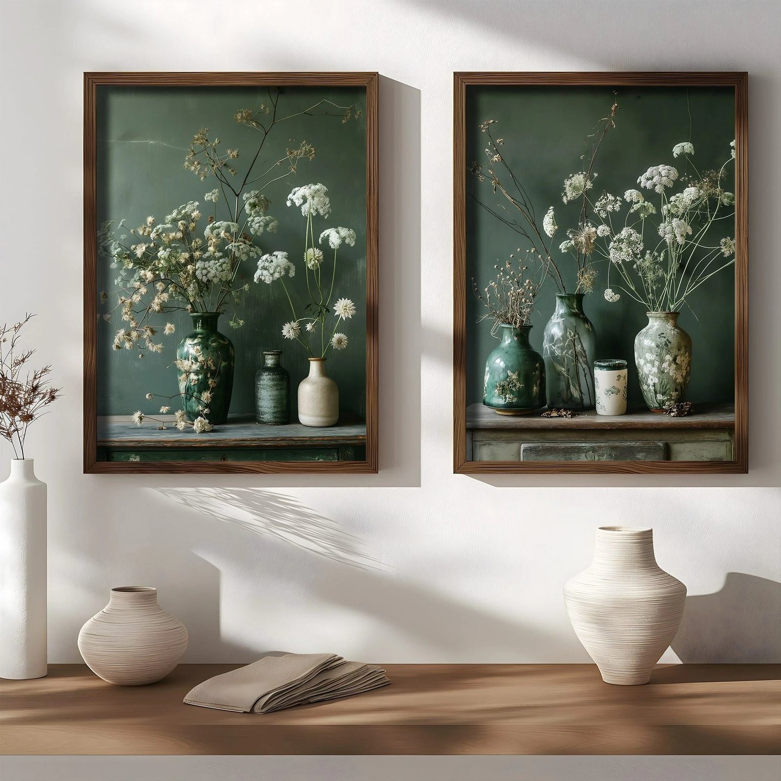 Pikturë dekorative me kornizë MDF (2 copë), Wallity, AI202