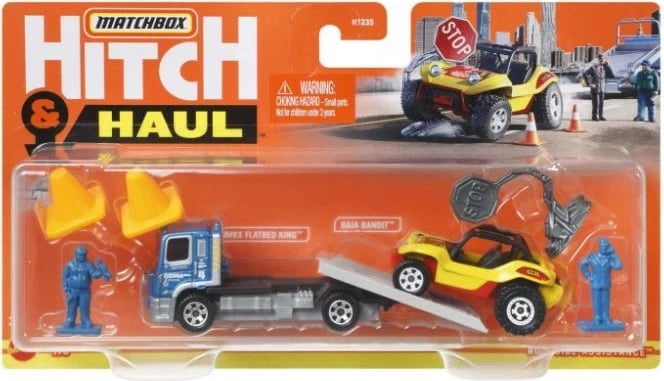 Set lodrash Matchbox Mattel H1235 Hitch & Haul, multikolor