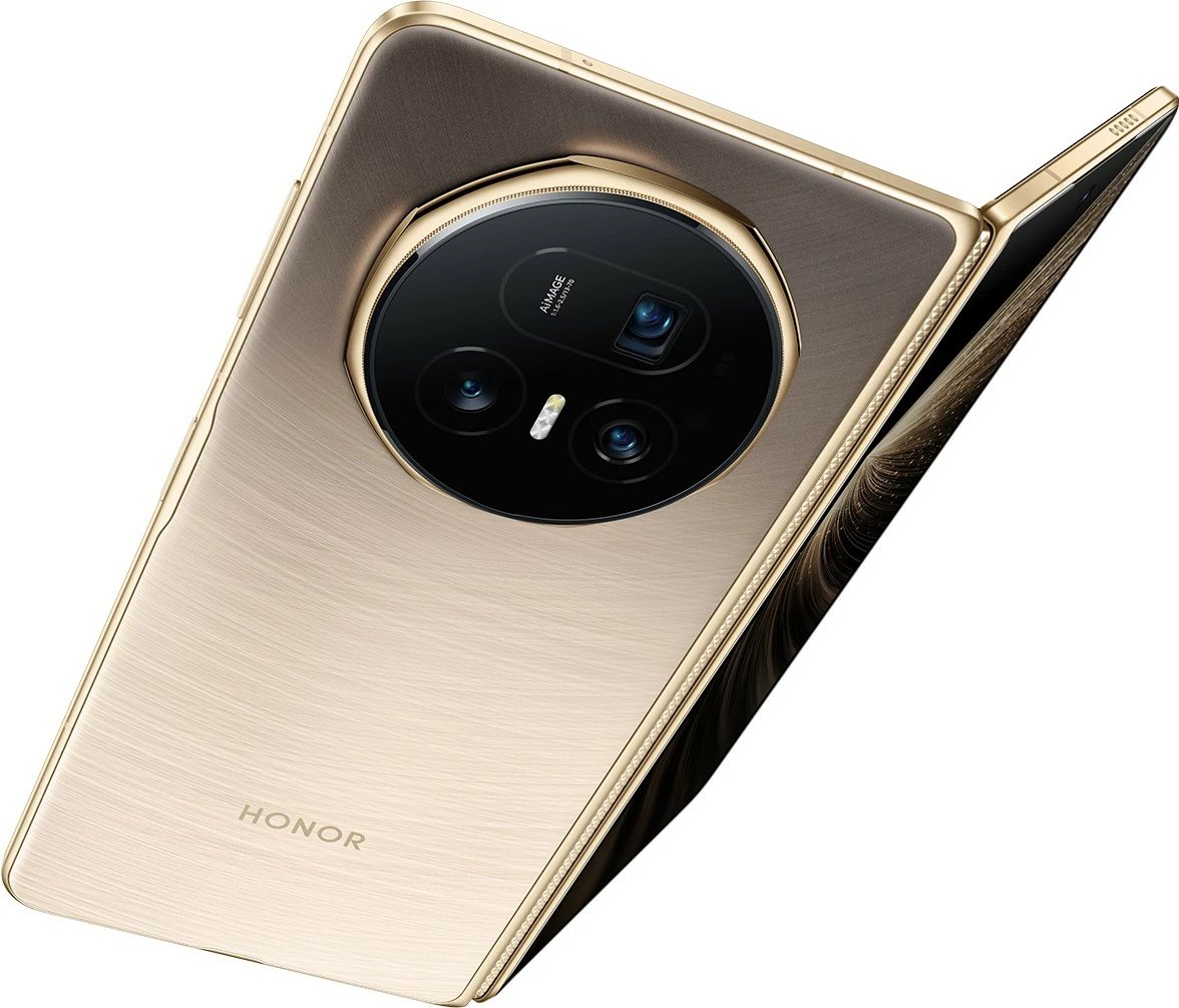 Celular Honor Magic V5 5G, 16GB RAM, 512GB, dawn gold