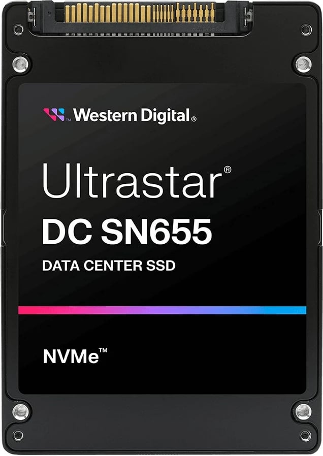 SSD Western Digital Ultrastar DC SN655, 15.3 TB, PCI Express 4.0, NVMe, i zi