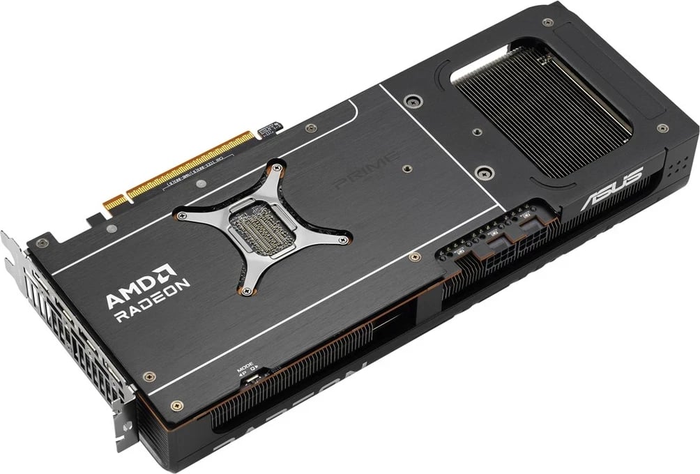 Kartelë grafike ASUS Prime RX9070 O16G, AMD Radeon RX 9070, 16 GB GDDR6, E zezë