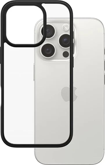 Mbështjellës PanzerGlass HardCase për iPhone 16 Pro 6.3", i zi