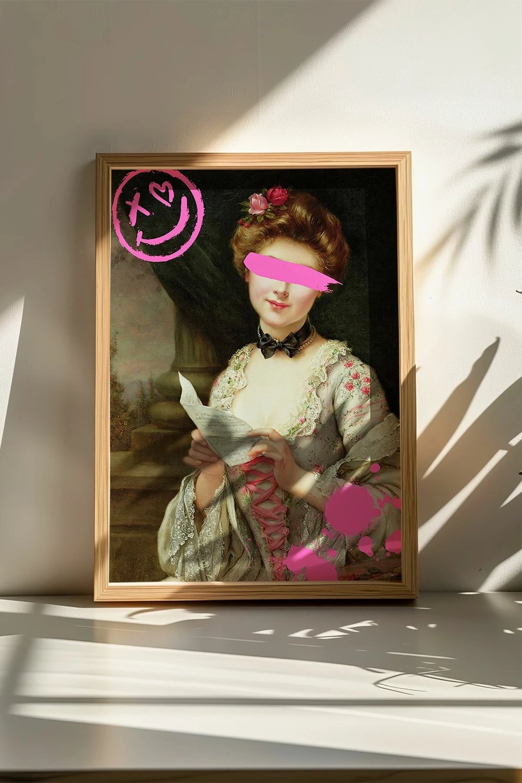 Pikturë dekorative me kornizë, Wallity, Artsmdftek36-5070, shumëngjyrëshe, 50x70cm