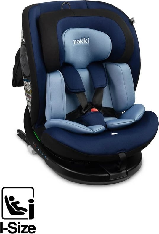 Karrige auto për fëmijë, CARETERO MOKKI i-Size 40–150 cm, blu navy