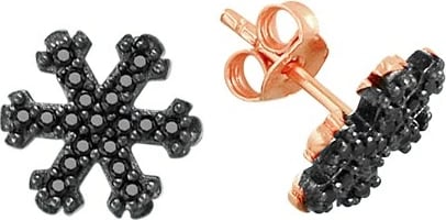 Vathë argjendi, ngjyrë rozë ari dhe e zezë, Jumeon 7426