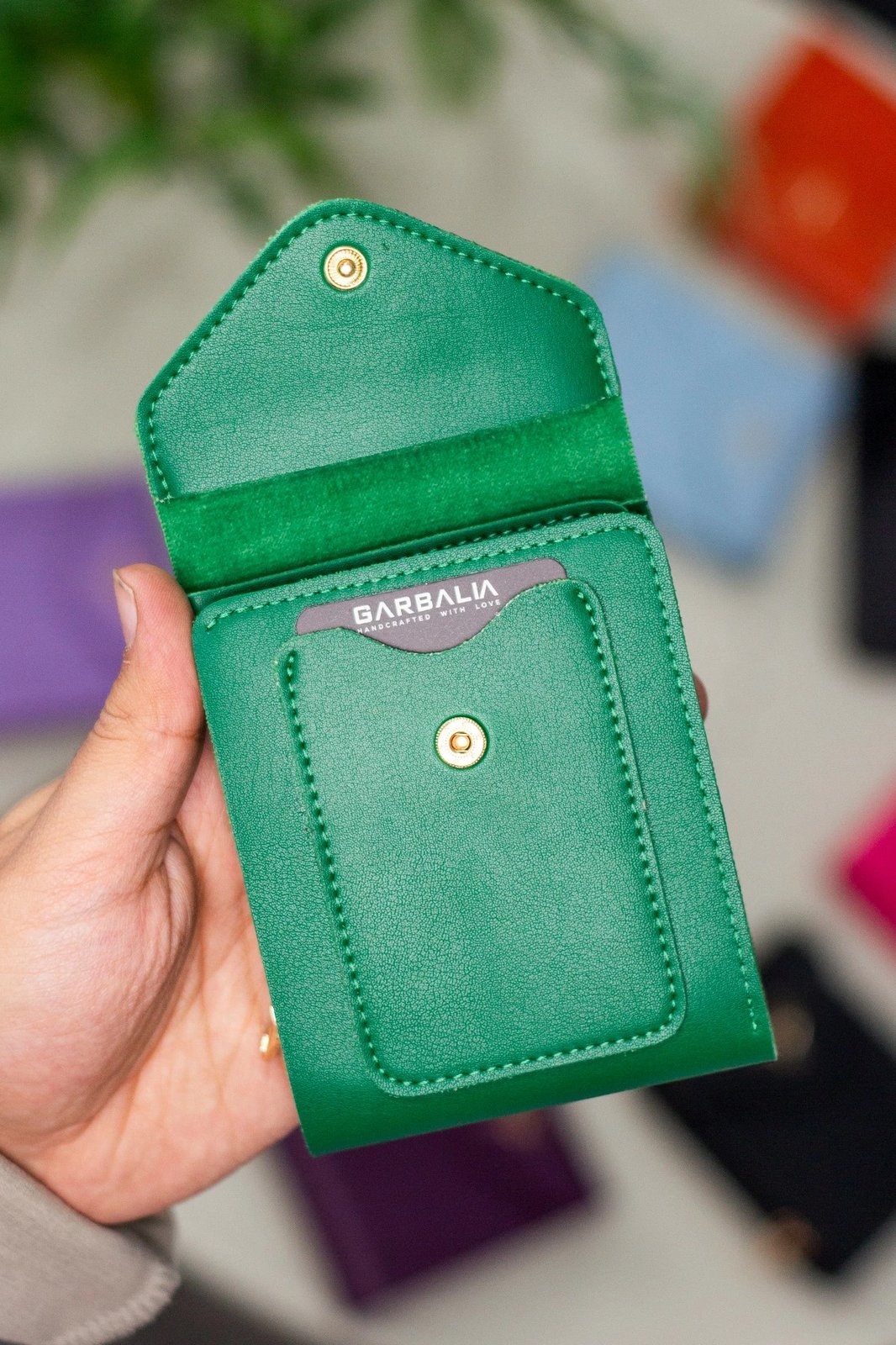 Portofol për gra, ngjyrë e gjelbër, Zoozie Bags, Peru