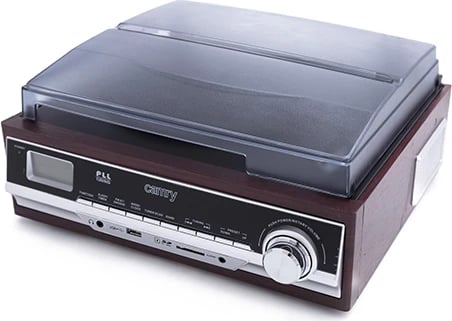 Gramafon, Camry CR 1168, 33/45/78 RPM, Bluetooth 5.0, USB/SD regjistrim MP3, altoparlantë të integruar, me telekomandë Gramafon, Camry CR 1168, 33/45/78 RPM, Bluetooth 5.0, USB/SD regjistrim MP3, altoparlantë të integruar, me telekomandë
