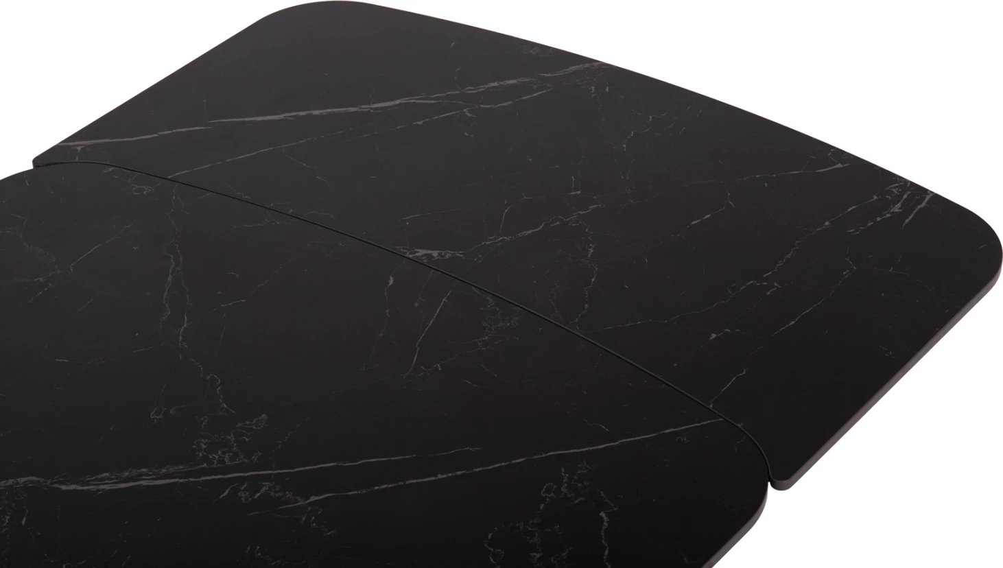 Tavolinë ngrënieje HORIZON, sipërfaqe qeramike, këmbë betule me faner frashëri, 180x90x76cm