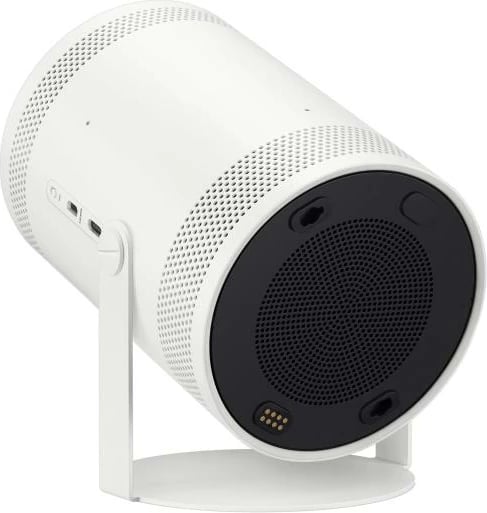 Projektor smart portabël Samsung The Freestyle LFF3C SP-LFF3CLAXXXE, Full HD, 30–100", 400–1200 ANSI lm, DLP, HDMI, zë 360°, i bardhë