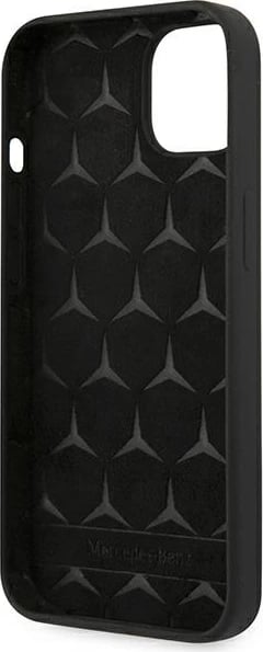 Mbështjellës Mercedes Silicone Line për iPhone 13 mini, 5.4", i zi