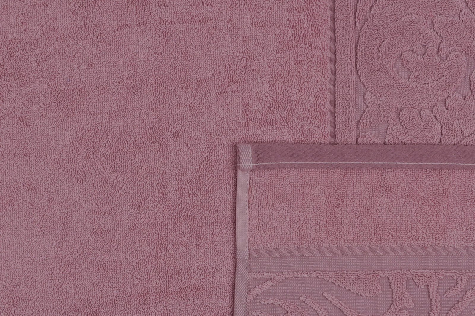 Set peshqirësh për banjo, 2 copë, Mijölnir Sultan, ngjyrë rozë