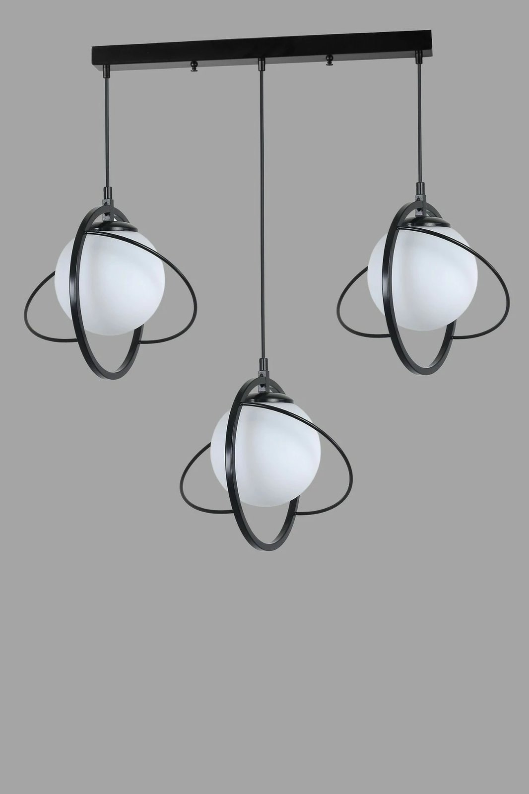 Llambadar Opviq, 8773-6, trup metalik, ngjyrë e zezë dhe e bardhë