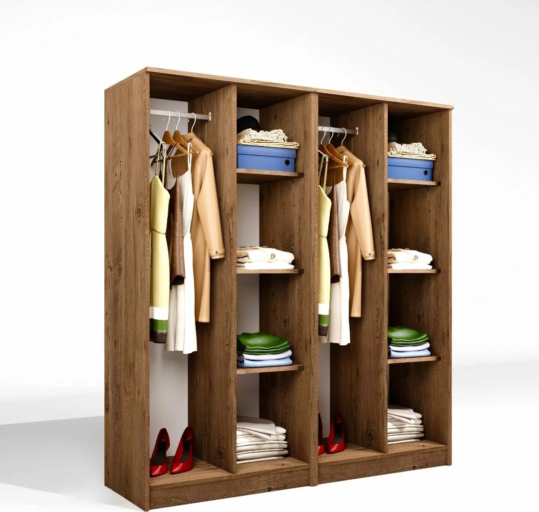 Dollap Skye Decor, ngjyrë Atlantic Pine, Kardelen 1600-115