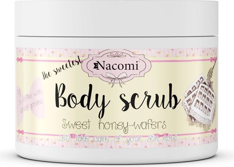 Peeling për trup Nacomi Honey Waffles për femra 200g