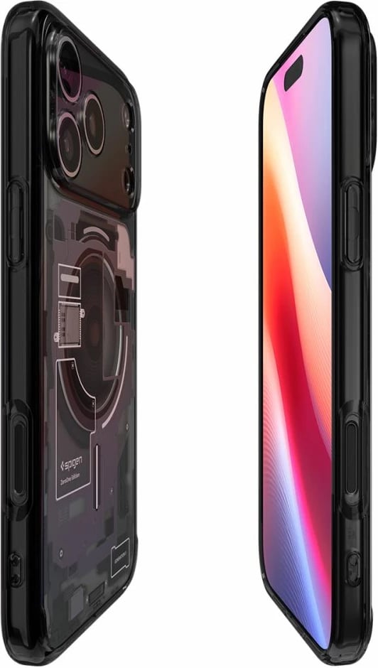 Mbështjellës Spigen Ultra Hybrid MagSafe për iPhone 17 Pro Max, i zi