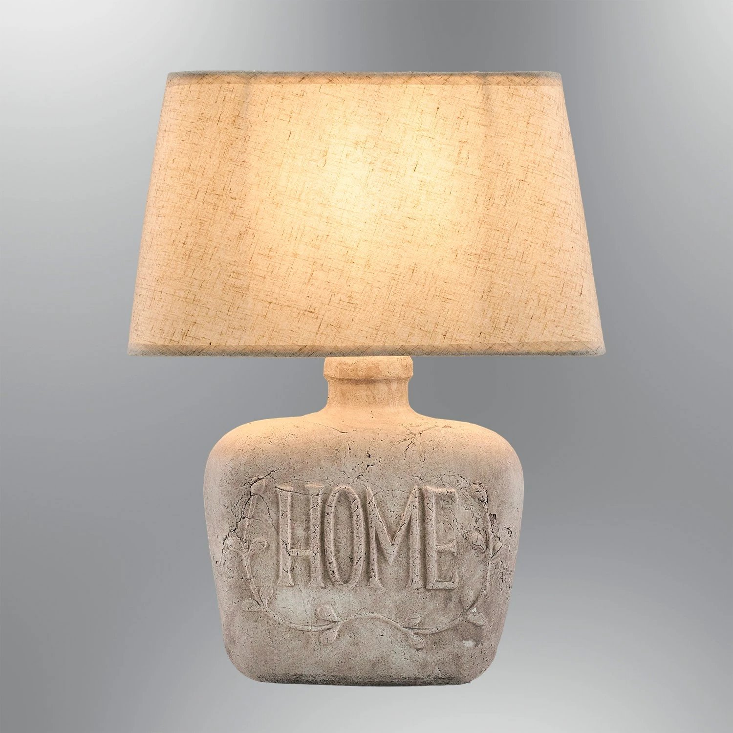 Llambë tavoline Opviq, porcelan, gri, 3050-6-16