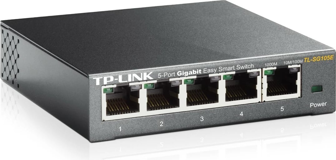 Switch TP-LINK TL-SG105E, 5 porta Gigabit, Desktop