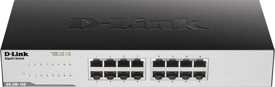 Switch rrjeti D-Link, GO-SW-16G