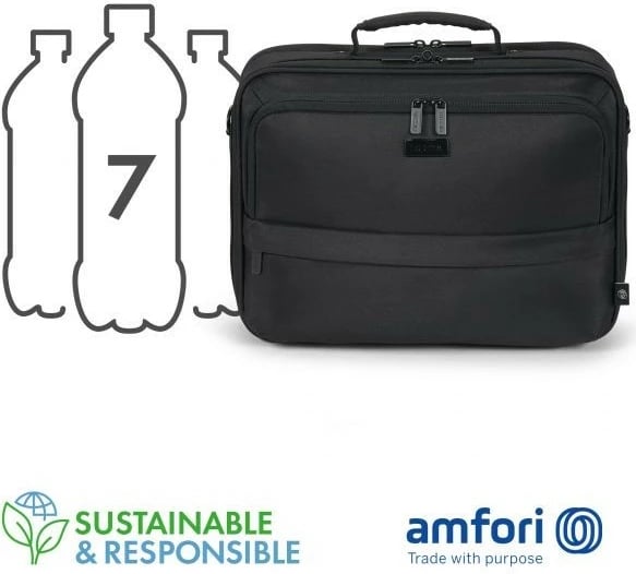 Çantë laptopi DICOTA Multi Eco CORE D32031-RPET, 15-17.3", e zezë