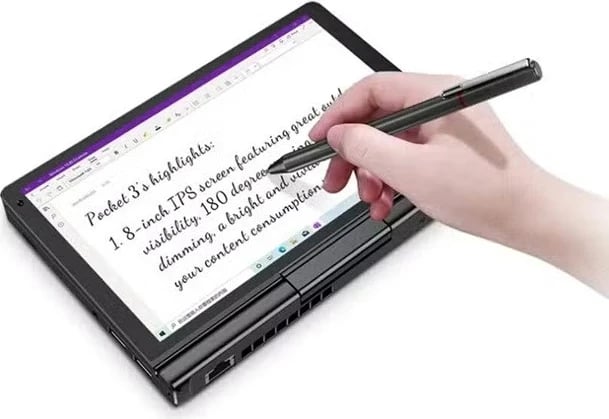 Mini laptop GPD Pocket 3, 16GB RAM, 512GB SSD, Windows 11, Zezë