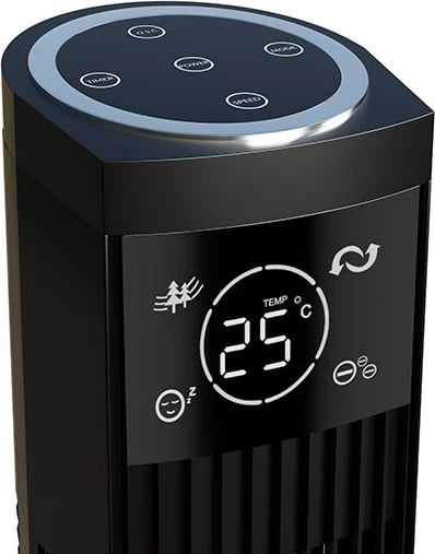 Ventilator kolonë BLOW XXL 90W, i zi