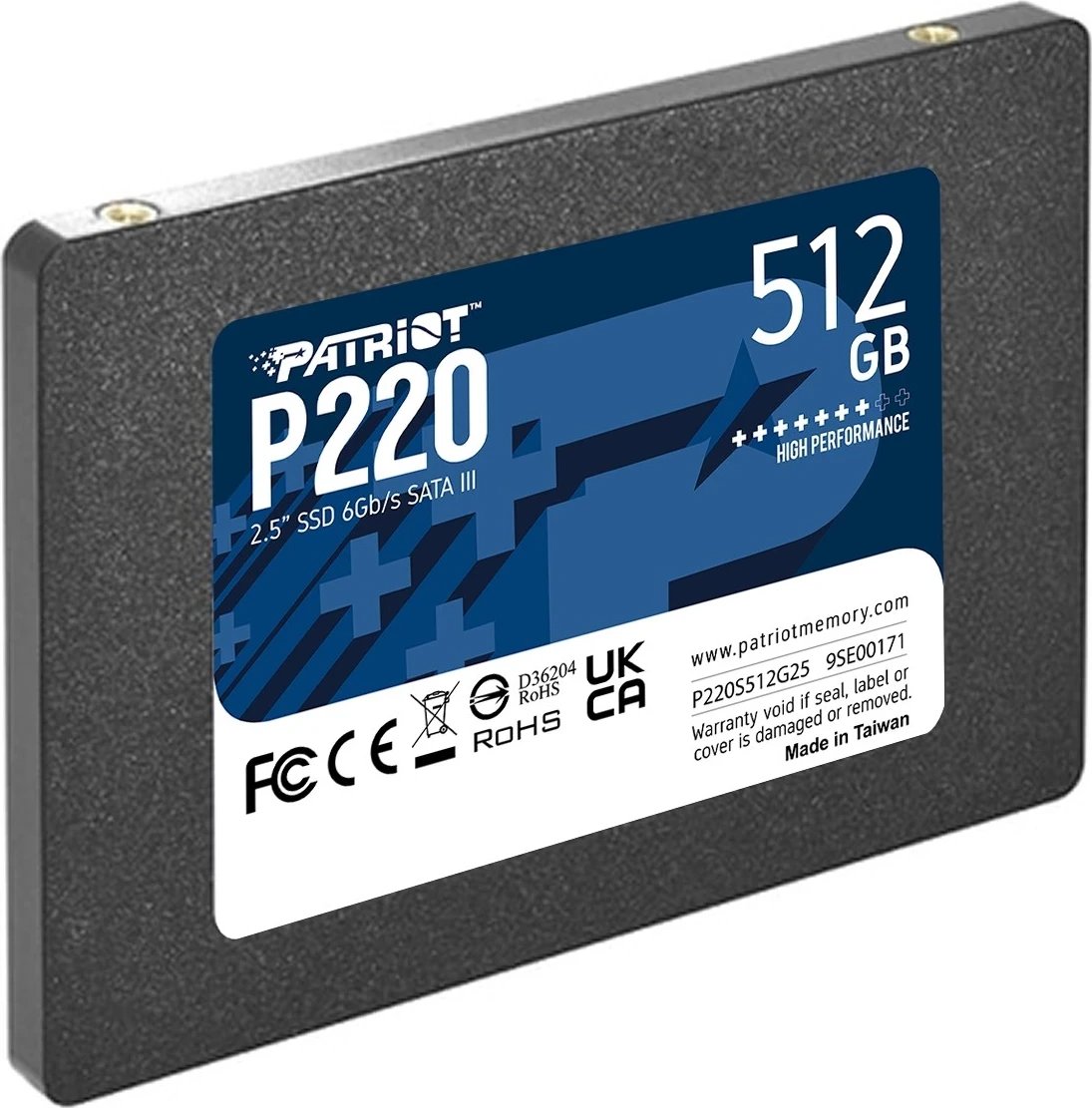 Disk SSD Patriot P220, 512GB, 2.5"