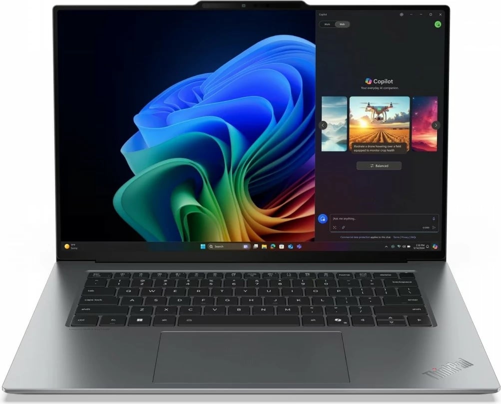 Ultrabook Lenovo ThinkPad X9-15 Gen 1, Intel Core Ultra 5 228V, 32 GB RAM, 512 GB SSD, 15.3" OLED, Gri