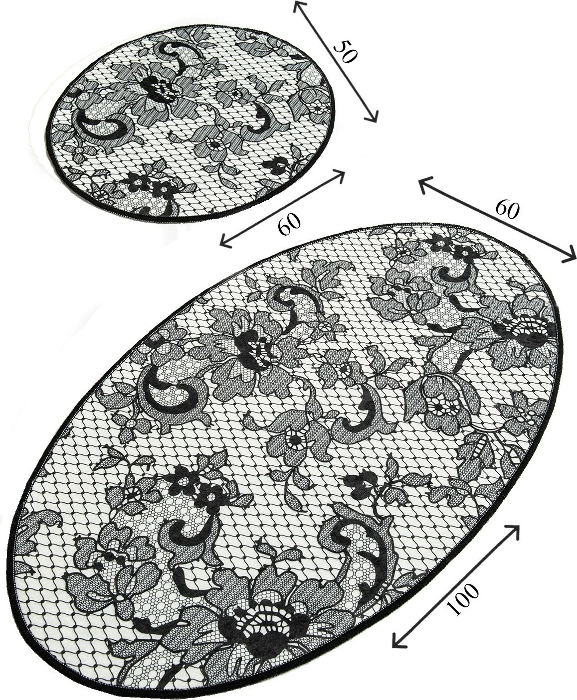 Set tapetash për banjo, Mijölnir, dantellë, 2 copë