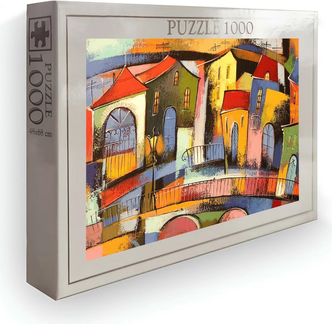 Puzzle 1000 copë, Evila Originals, shumëngjyrësh, PZL_0131_1000