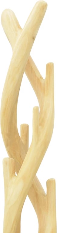 Varëse palltosh në dysheme Gantou, dru suar natyral, 40x40x200cm