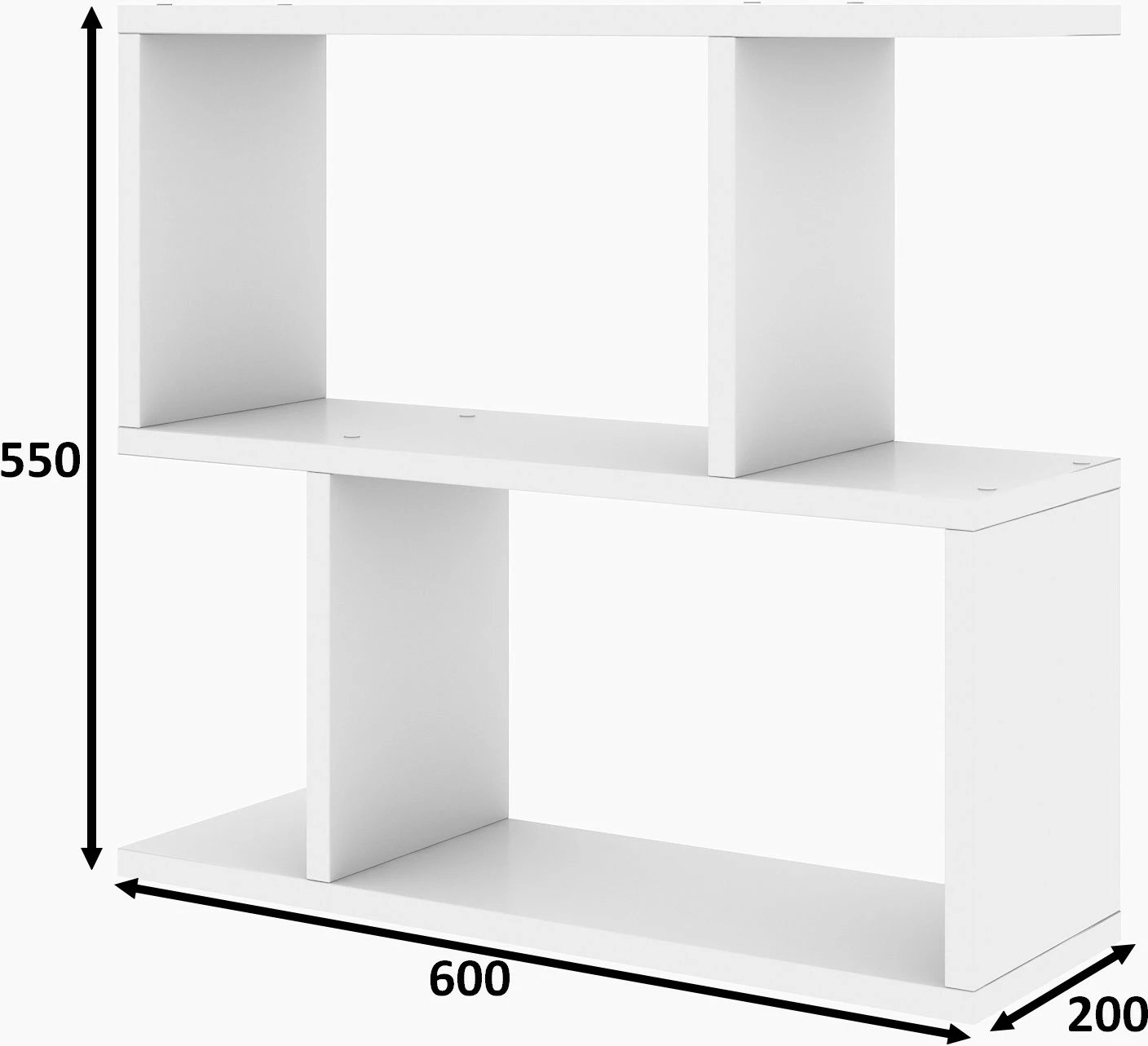 Tavolinë anësore Hanah Home, Lale, e bardhë