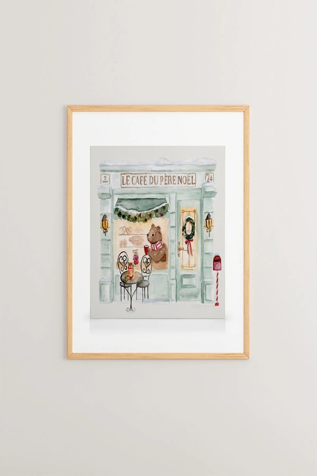 Pikturë dekorative me kornizë, shumëngjyrëshe, Wallity, Nwyearsngmdl102