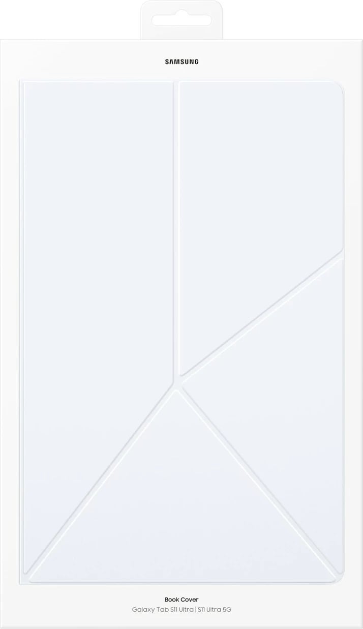 Mbështjellës Samsung Book Cover për Galaxy Tab S11 Ultra, bardhë