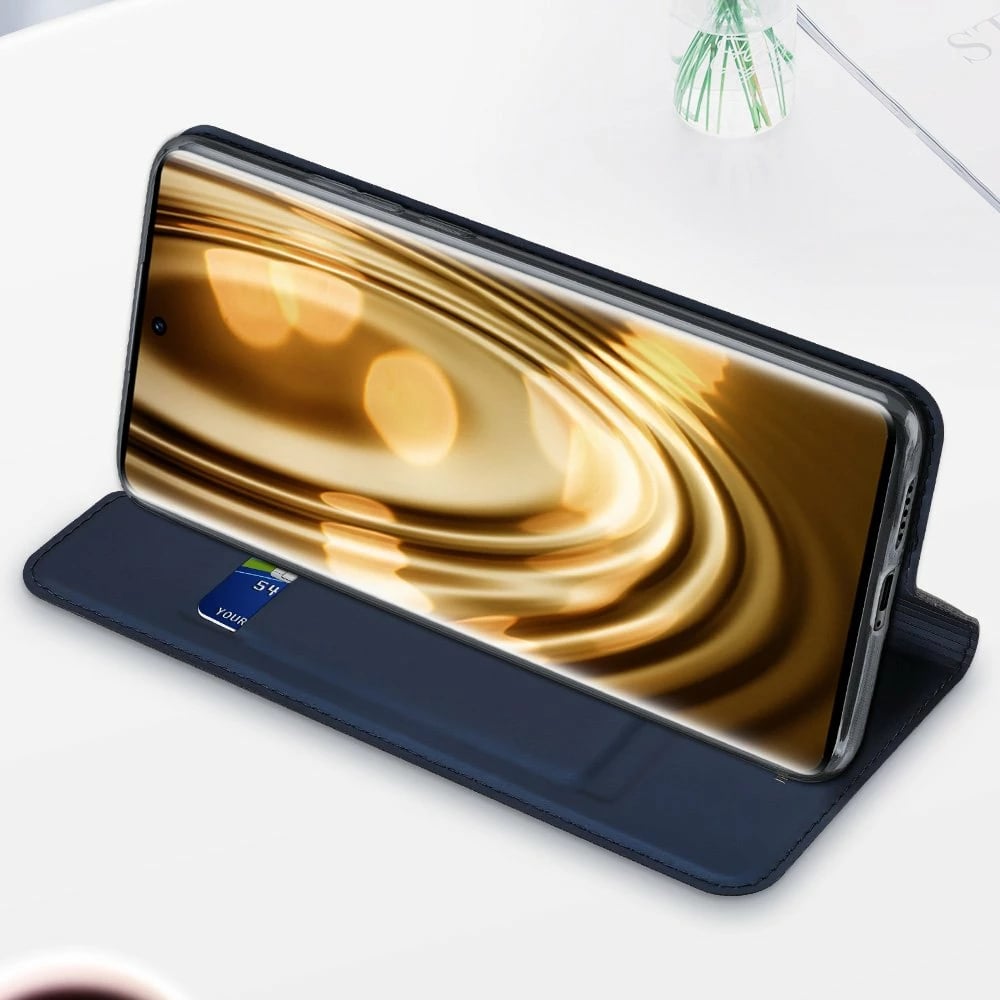 Mbështjellës Dux Ducis Skin Pro Bookcase për Vivo X60, i zi