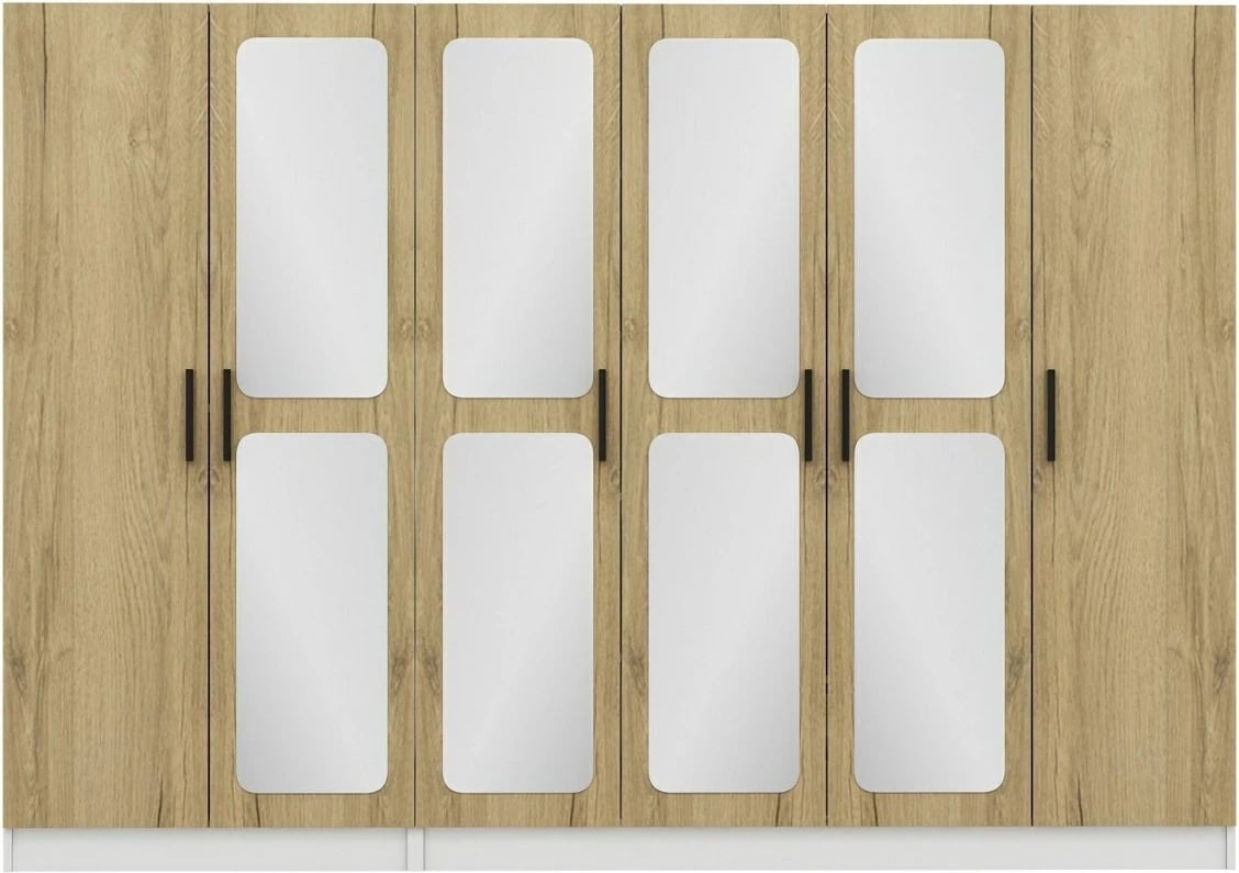 Dollap rrobash, ngjyrë arre, Skye Decor, 3872