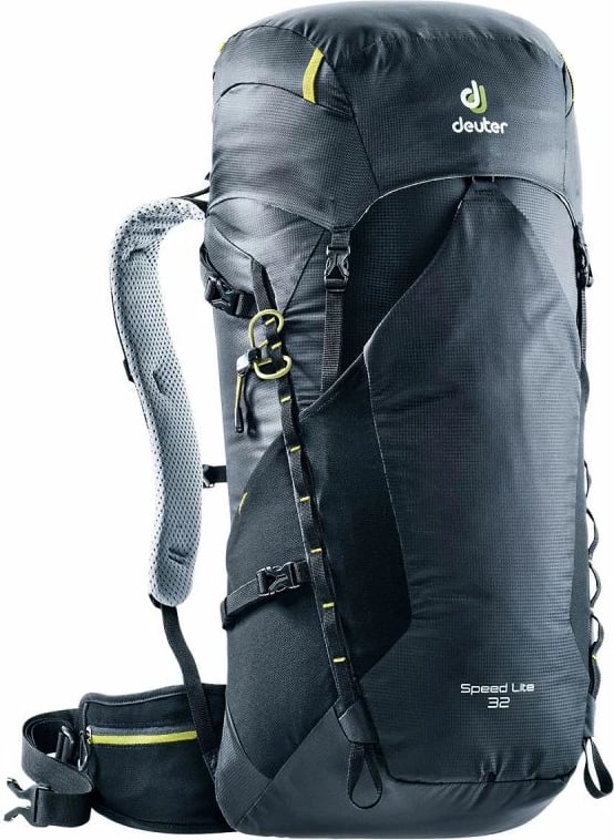 Çantë shpine Deuter, për femra dhe meshkuj, e zezë dhe blu e errët