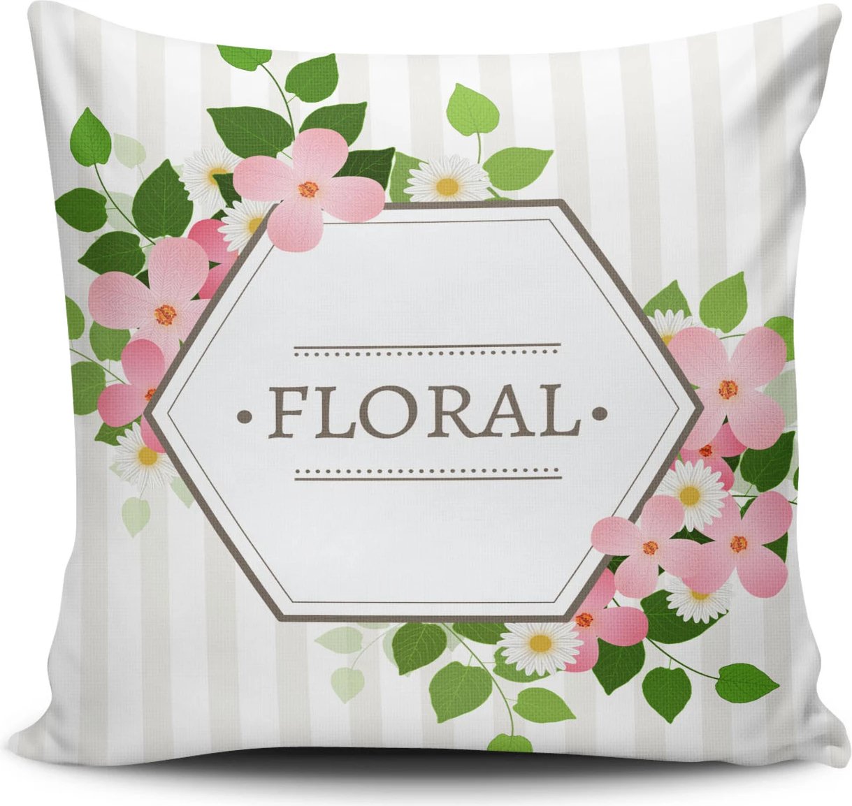 Jastëk dekorativ Aberto Design, NKRLNT-353, shumëngjyrësh, 43x43cm