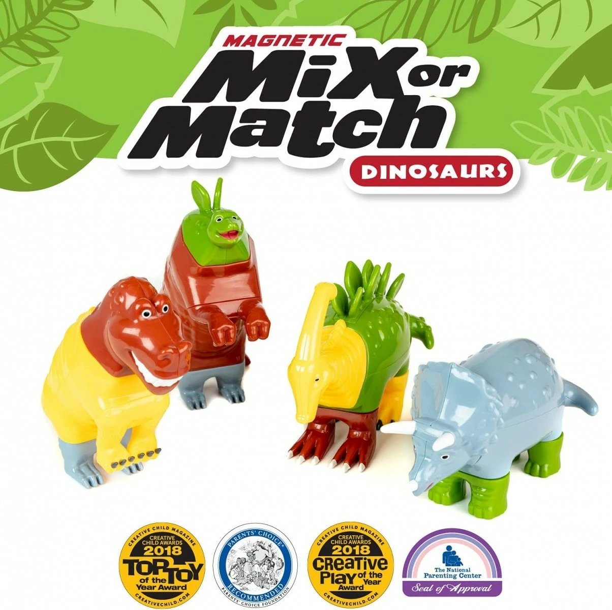 Set lodrash magnetike Malblo Dinosaurs 1, MALIK, 16 pjesë, shumëngjyrëshe Set lodrash magnetike Malblo Dinosaurs 1, MALIK, 16 pjesë, shumëngjyrëshe