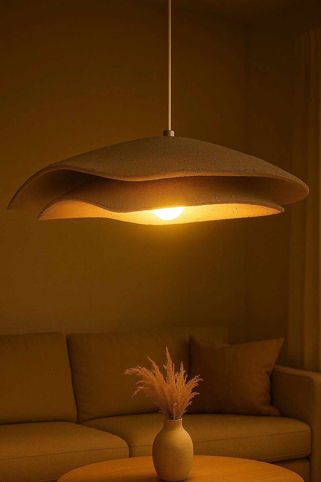 Llambë tavani Opviq, BK220, krem dhe e bardhë