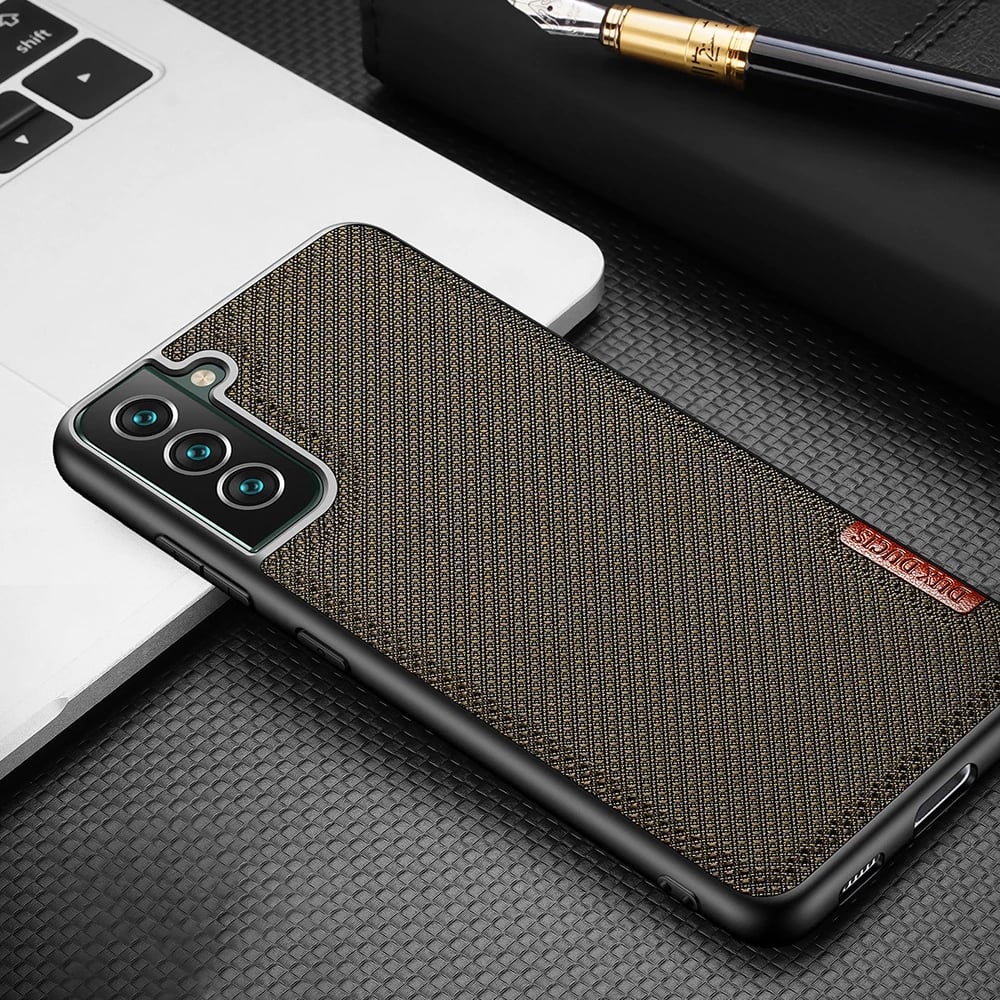 Mbështjellës Dux Ducis Fino për Samsung Galaxy S22+, najlon, Gjelbër